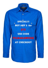 Load image into Gallery viewer, Ritemate Men's Pilbara Closed Front L/S Shirt
