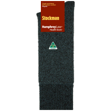 Load image into Gallery viewer, HL Stockman Health Sock 77% Wool Cushion