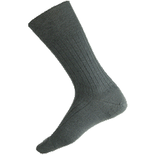 Load image into Gallery viewer, HL 95% Wool Plain Rib Sock