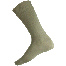 Load image into Gallery viewer, HL 95% Mercerised Cotton Ribbed Sock