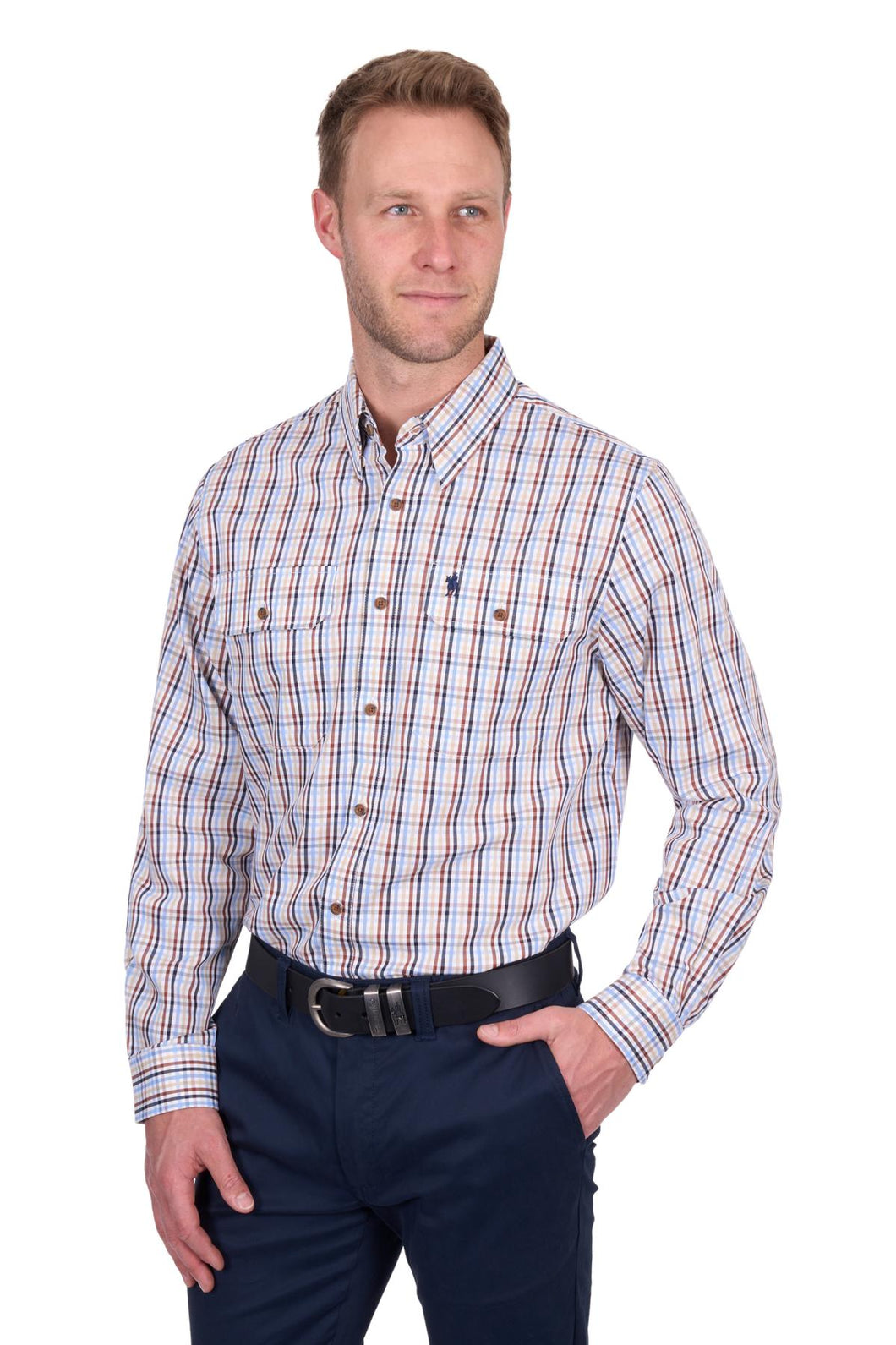 T/C Men's Scott 2 Pocket L/S Shirt