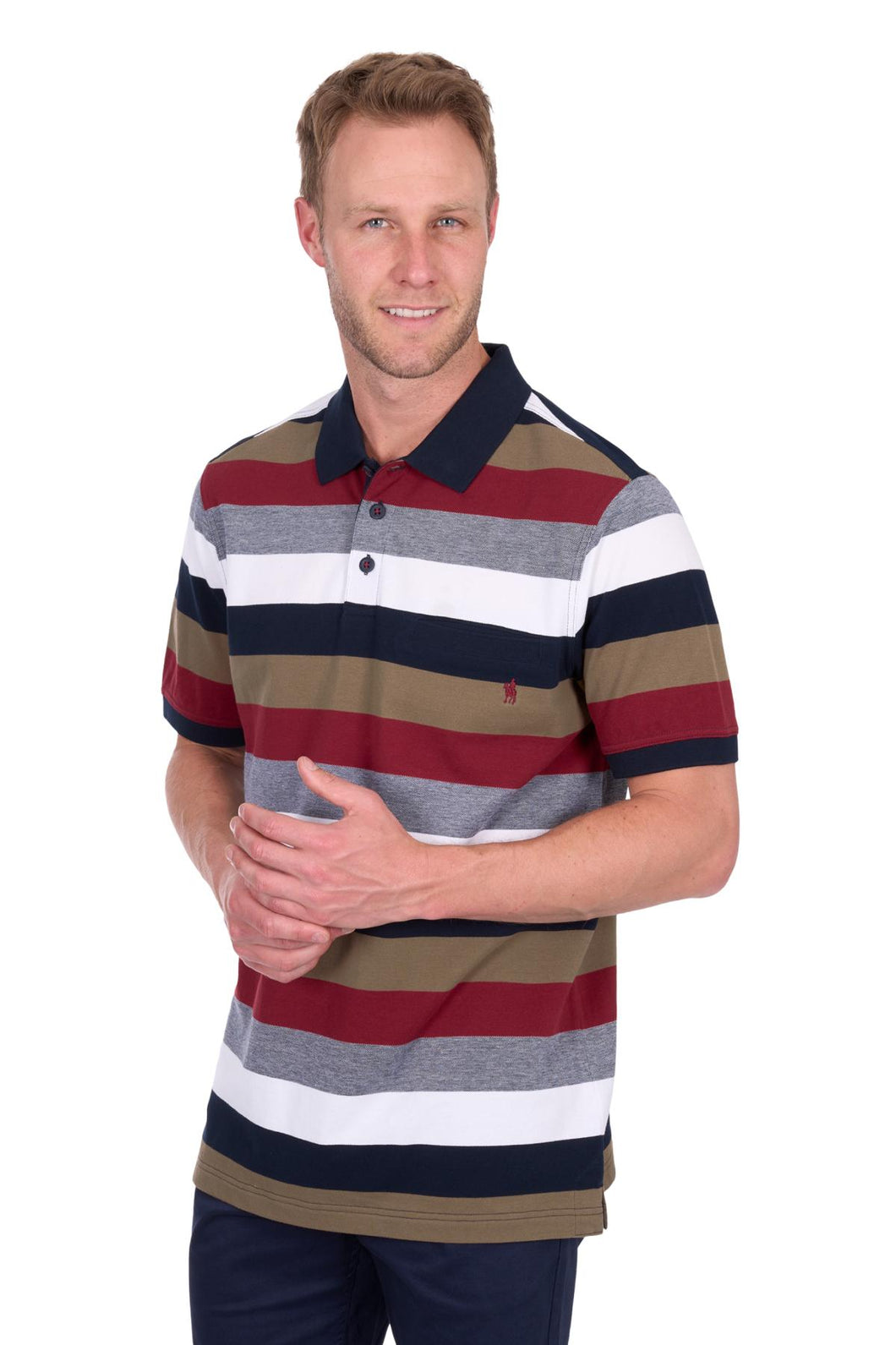 T/C Men's Sean 1 Pocket S/S Polo