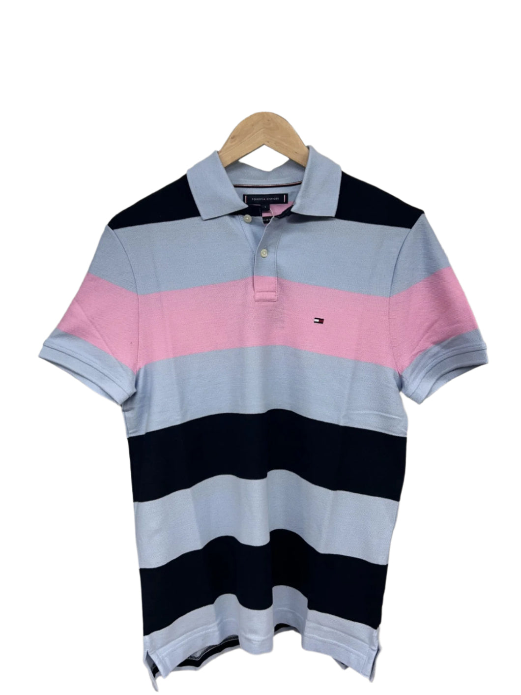 Tommy Hilfiger Colour Block Stripe Polo