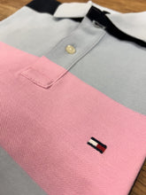 Load image into Gallery viewer, Tommy Hilfiger Colour Block Stripe Polo
