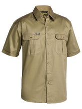 Load image into Gallery viewer, Bisley Men&#39;s Original Cotton Drill Shirt S/S
