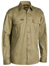 Load image into Gallery viewer, Bisley Men&#39;s Original Cotton Drill Shirt L/S
