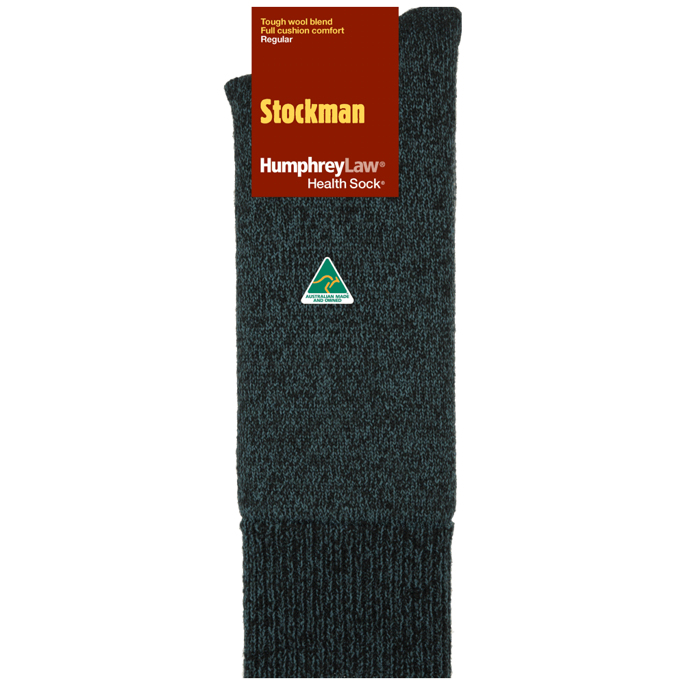 HL Stockman Health Sock 77% Wool Cushion
