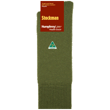 Load image into Gallery viewer, HL Stockman Health Sock 77% Wool Cushion
