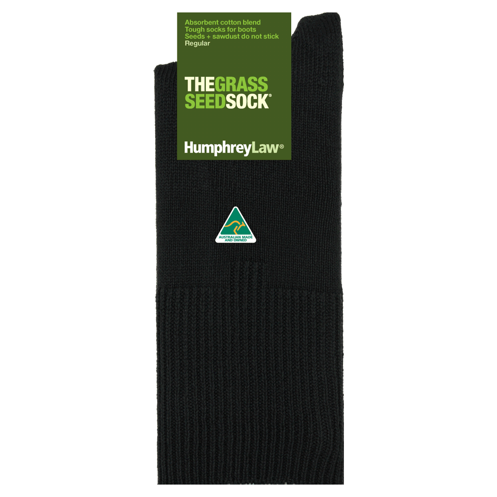 HL 80% Cotton Grass Seed Sock