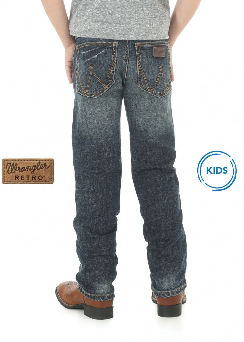 Wrangler Boys Retro Slim Straight Jean