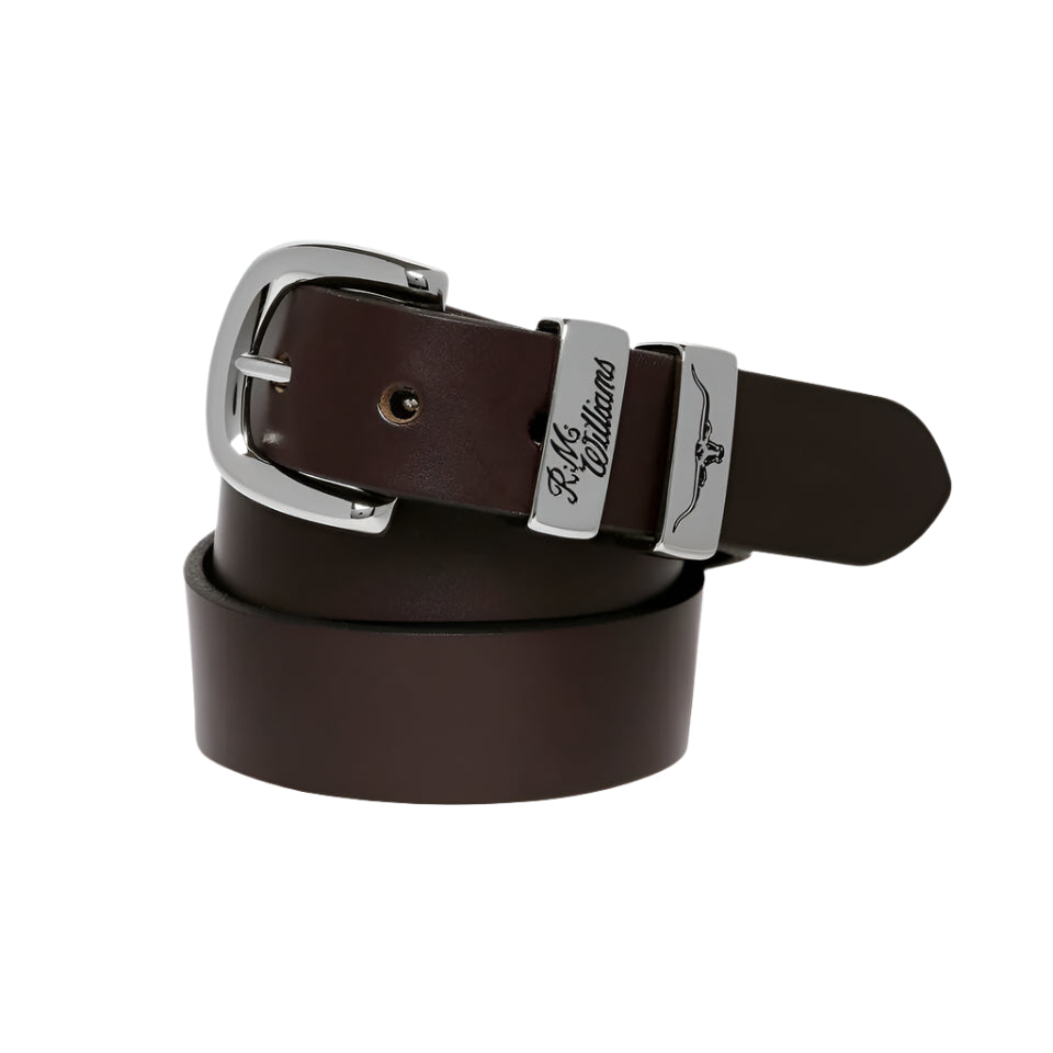 R.M. Williams Slim Drover Belt