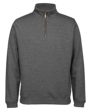 Load image into Gallery viewer, C Of C 1/2 Brass Zip Sweat
