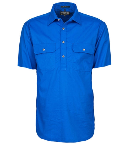 Ritemate Men's Pilbara Closed Front S/S Shirt