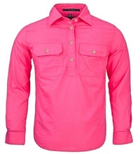 Load image into Gallery viewer, Ritemate Children&#39;s Pilbara Closed Front L/S Shirt
