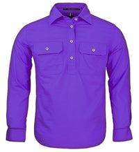 Load image into Gallery viewer, Ritemate Children&#39;s Pilbara Closed Front L/S Shirt
