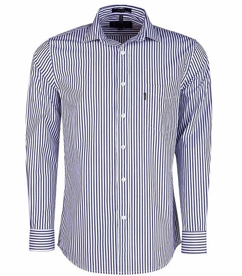 Ritemate Men's Single Pocket Classic Fit L/S Shirt