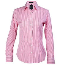 Load image into Gallery viewer, Ritemate Ladies Classic Fit L/S Stripe Shirt

