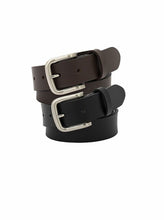 Load image into Gallery viewer, Buckle Slate Buffalo leather Belt
