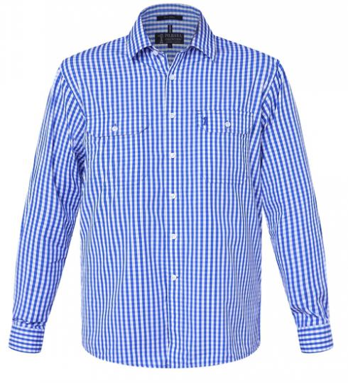 Ritemate Men's Dual Pocket Classic Fit L/S Shirt