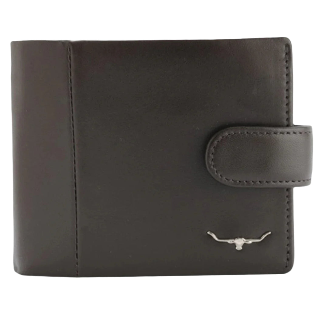 R.M. Williams Wallet w/ Coin Pocket & Tab